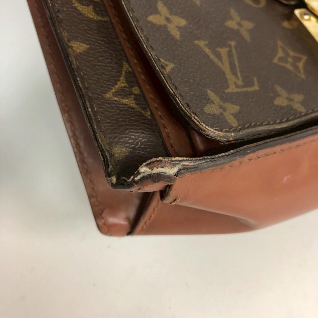 LOUIS VUITTON ルイヴィトン モノグラム モンソー28 ビジネス