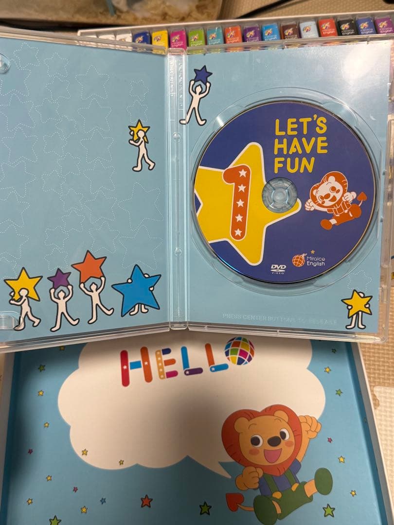 Miraico EnglishミライグリッシュCD・DVDセット