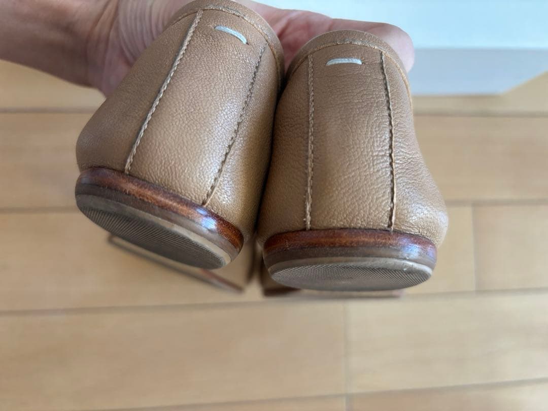 Maison Margiela ベージュ フラットシューズ 37