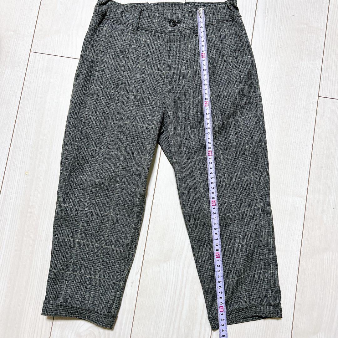 美品‼︎ワルツバイビームス フォーマルスーツ チェック グレー 130 男の子
