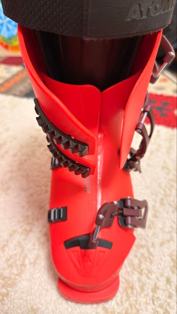 Atomic redstar cs110 スキーブーツ25.0/25.5レッド
