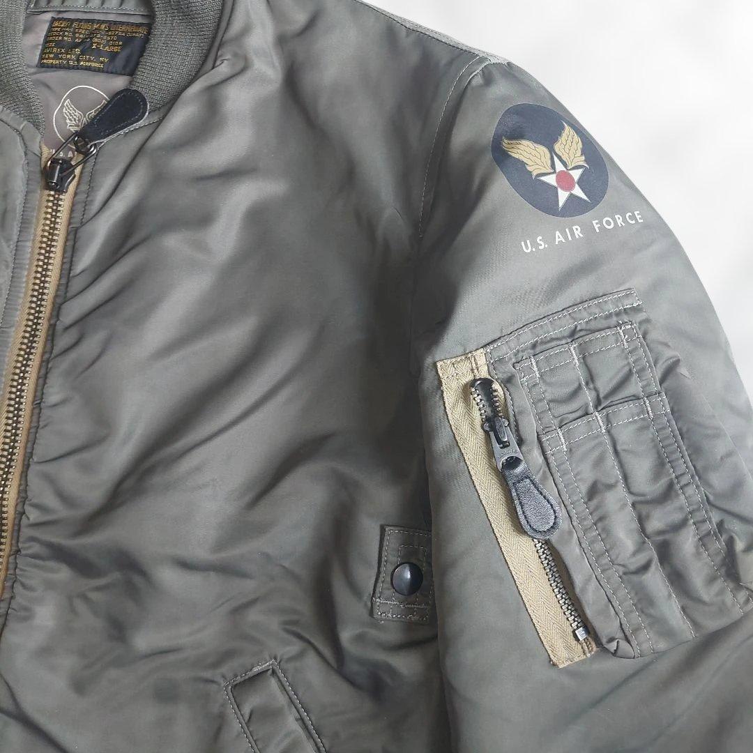 【極上】AVIREX / XL / MA-1 / 初期型復刻 フライトジャケット