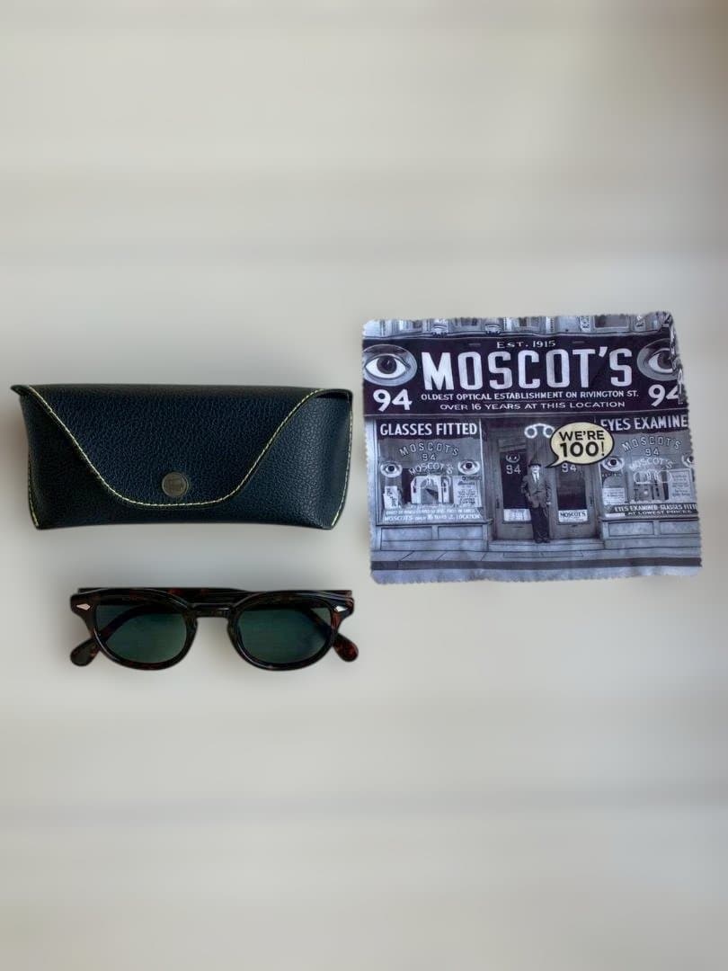 s*h様 MOSCOT ブラウン サングラス ケース付き46