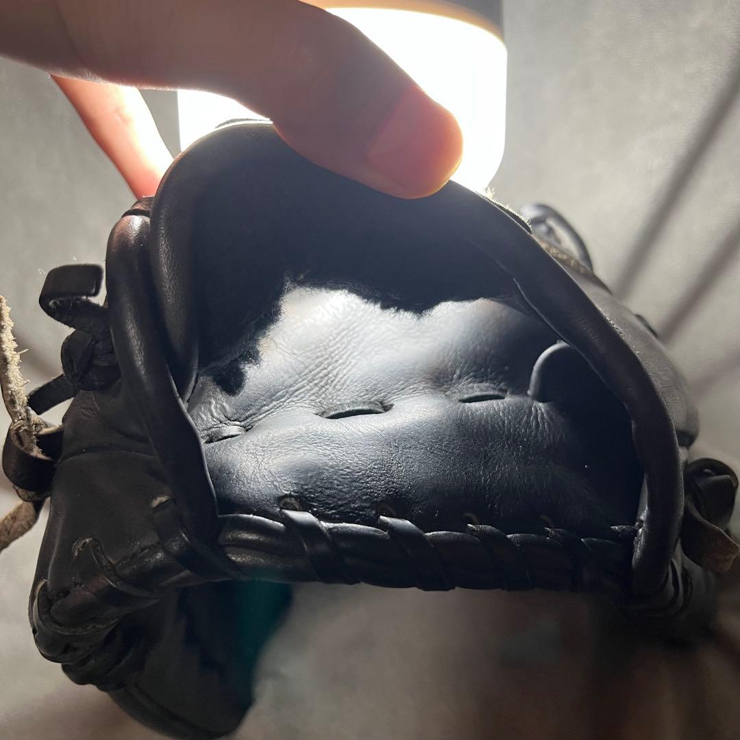 ミズノプロ　硬式内野手用グローブ　Mマーク　旧タグラベル