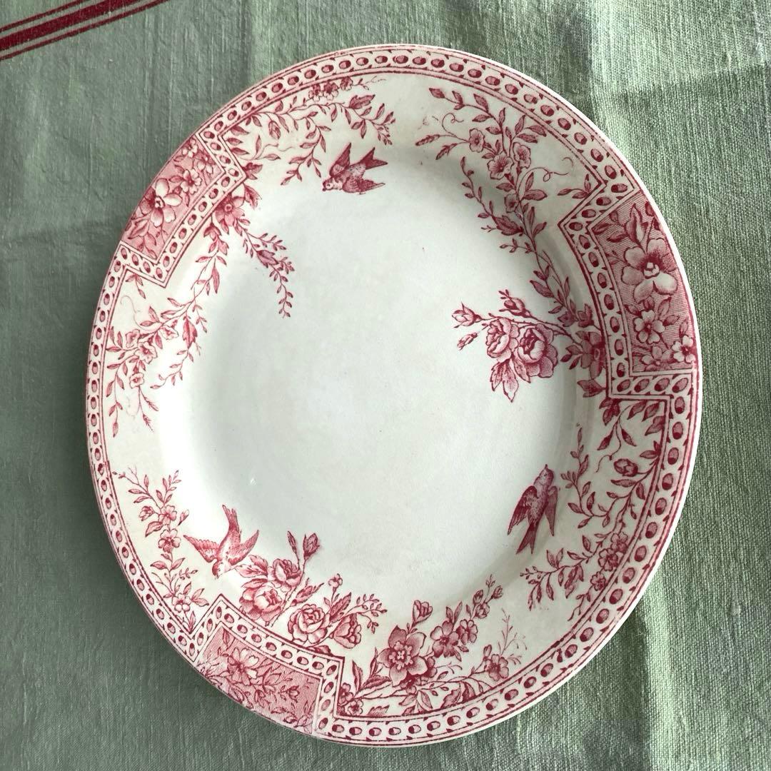 【じえいこあらページです】Bordeaux プレートセットツバメ7枚