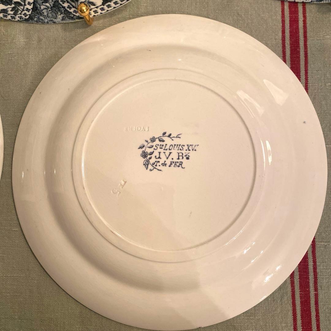 【じえいこあらページです】Bordeaux プレートセットツバメ7枚