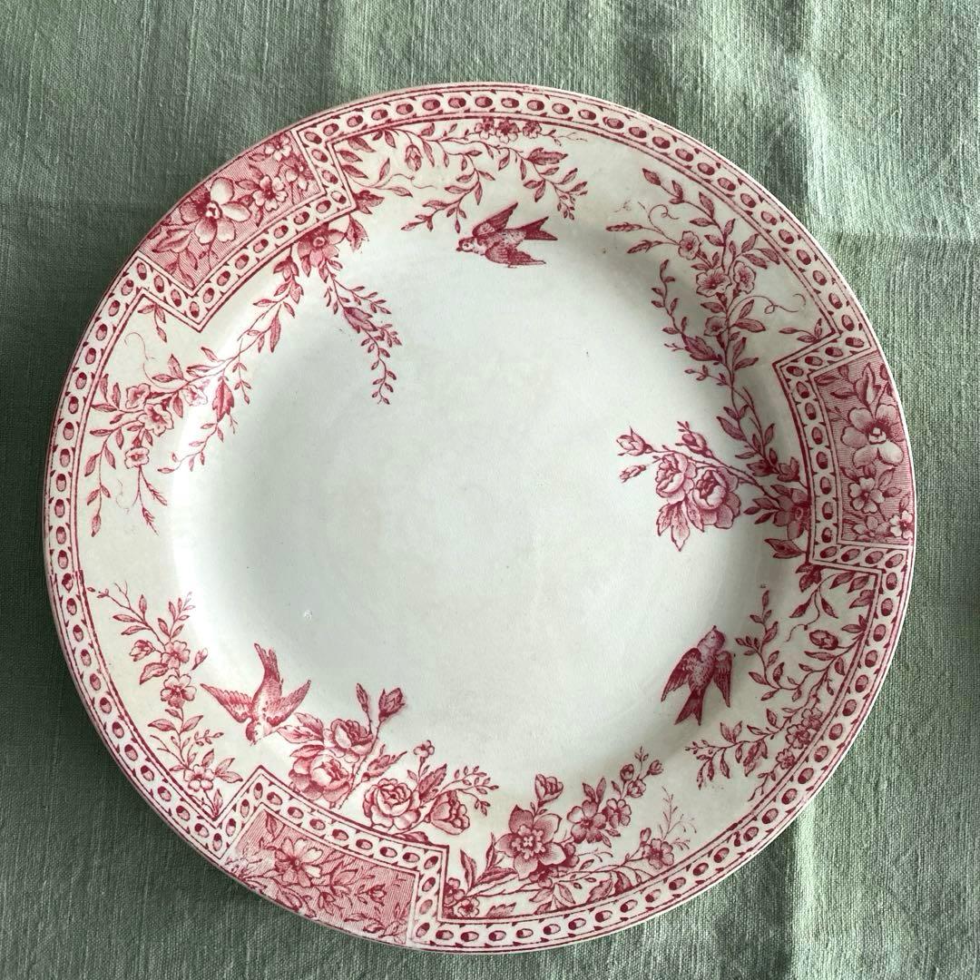 【じえいこあらページです】Bordeaux プレートセットツバメ7枚