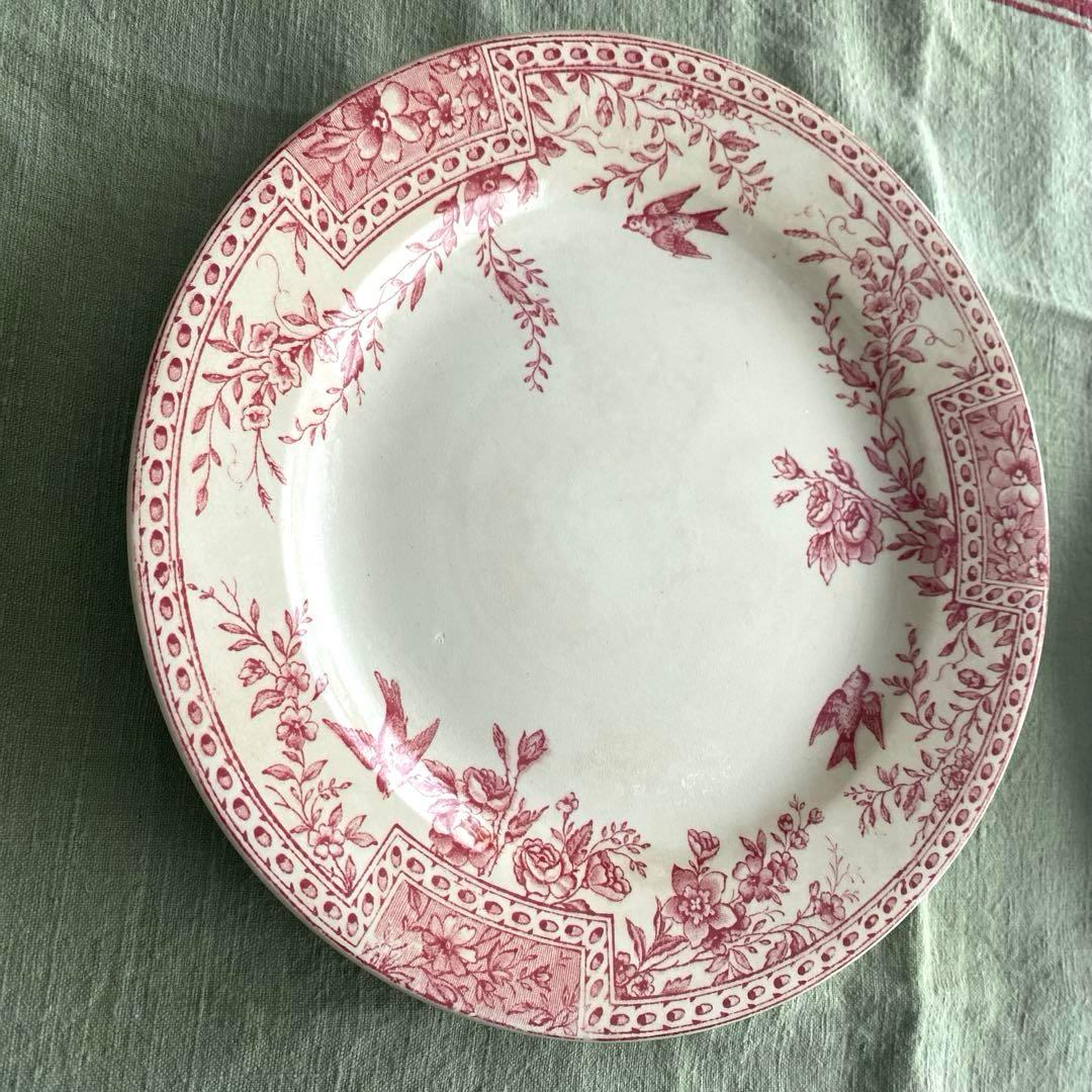 【じえいこあらページです】Bordeaux プレートセットツバメ7枚