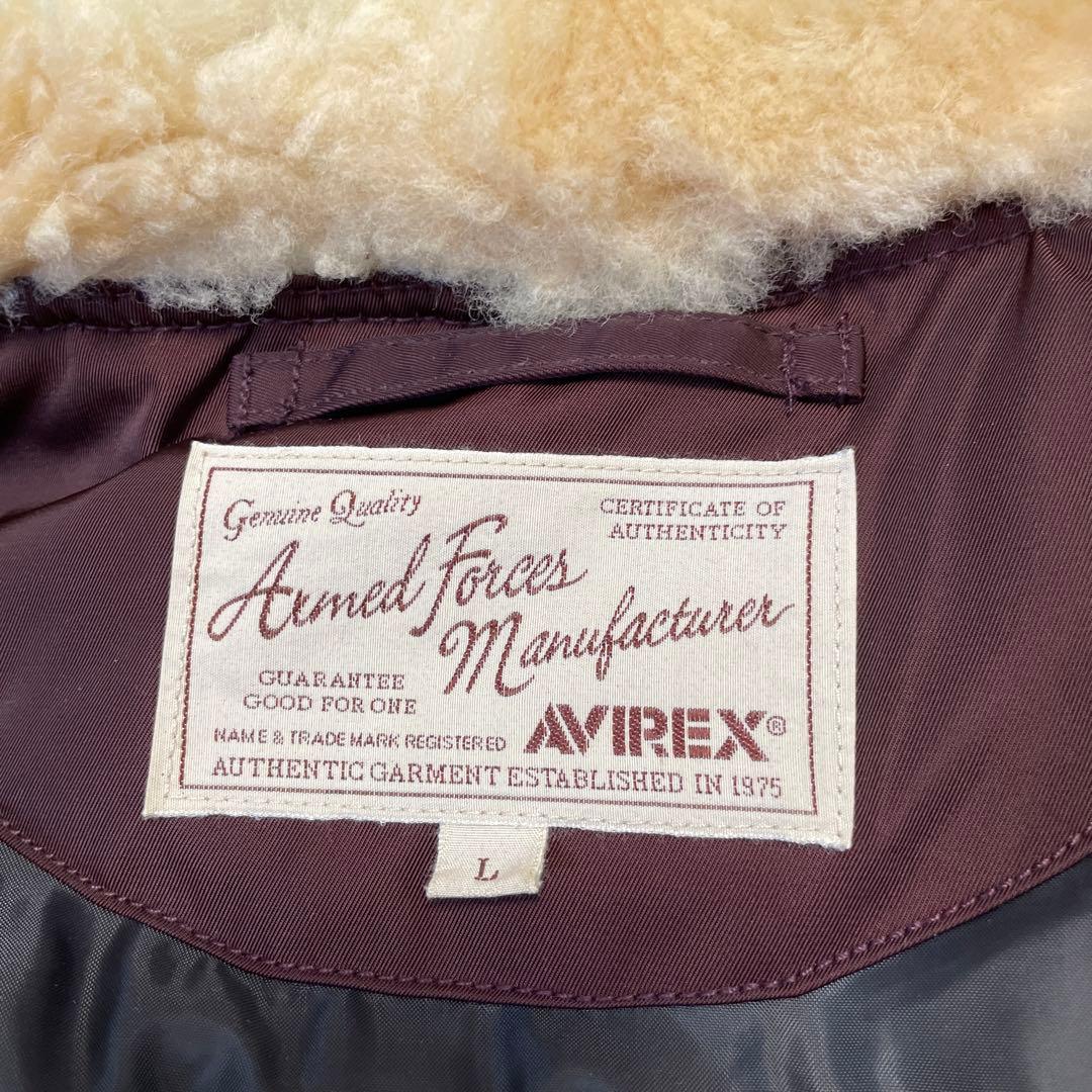 初売りセール‼️アビレックス70周年USAFタイプB-3 ダウン Lサイズ