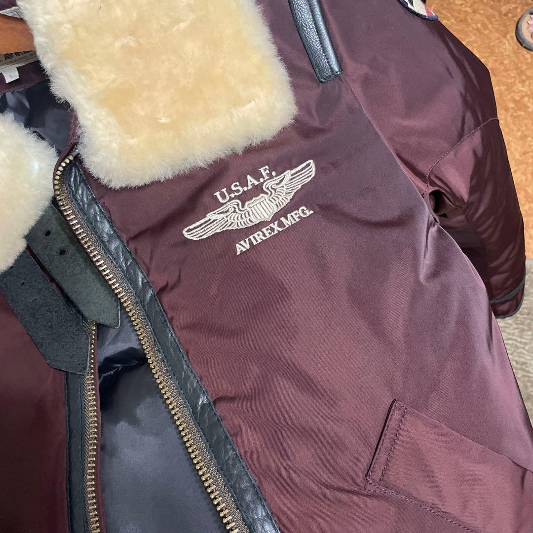 初売りセール‼️アビレックス70周年USAFタイプB-3 ダウン Lサイズ