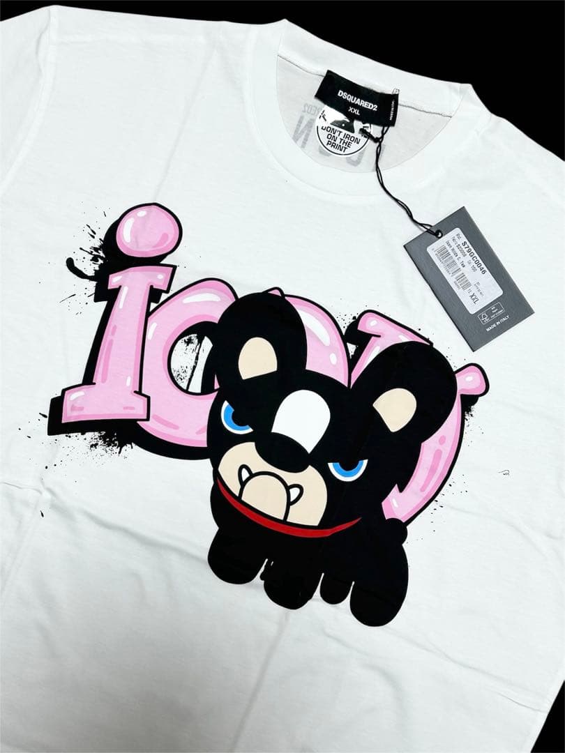 新品タグ付 DSQUARED2 ディースクエアード Tシャツ トップス 半袖