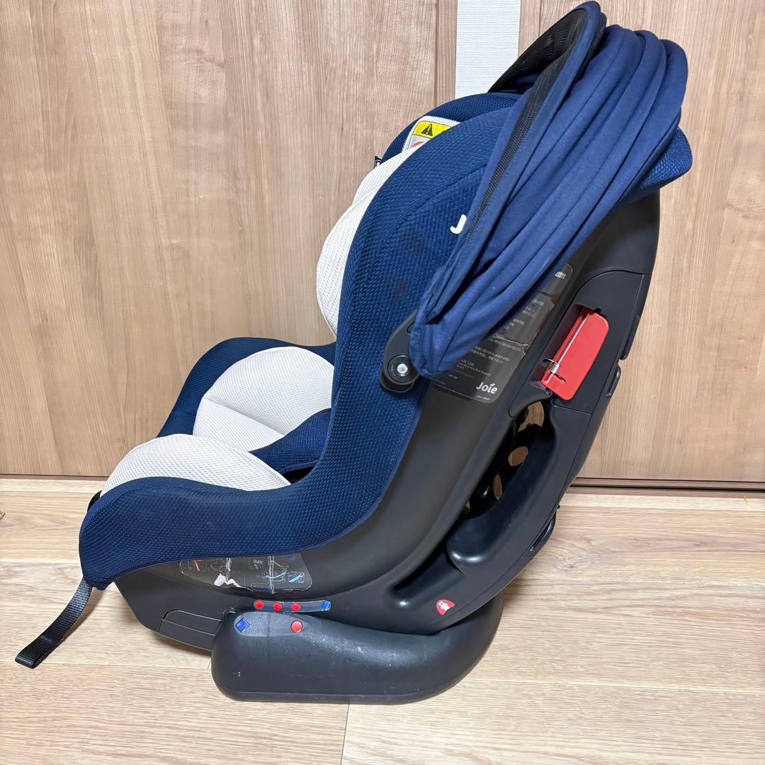 【美品】カトージ Joie チャイルドシート チルト ネイビー キャノピー付き