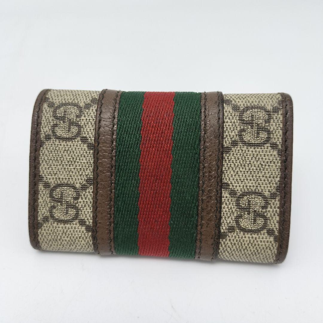 極美品✨グッチ　キーケース　オフィディア