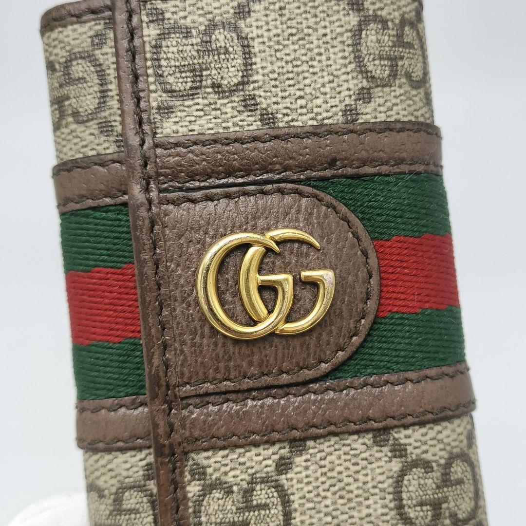 極美品✨グッチ　キーケース　オフィディア