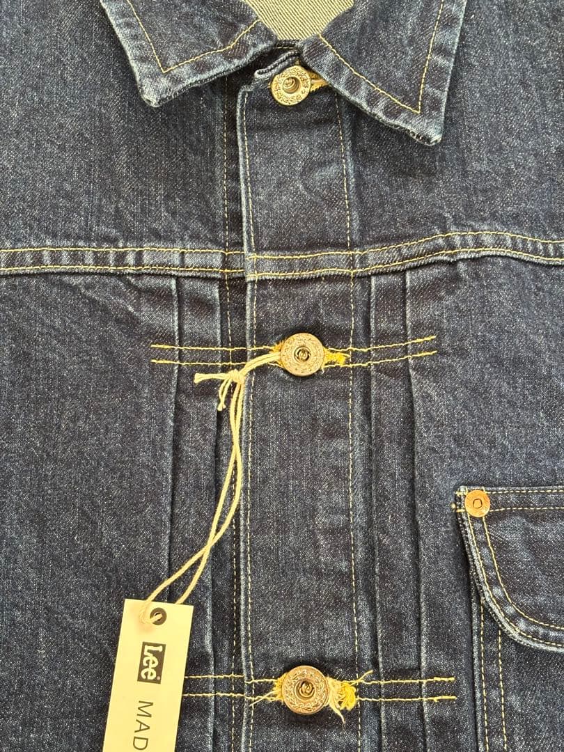 ば*ん様 【未使用品】Lee 100着限定 100周年 デニムジャケット 大戦モ