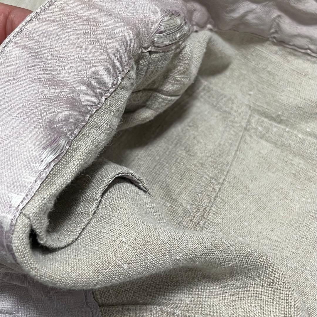 CASEY VIDALENC パンツ　リネン　麻　34