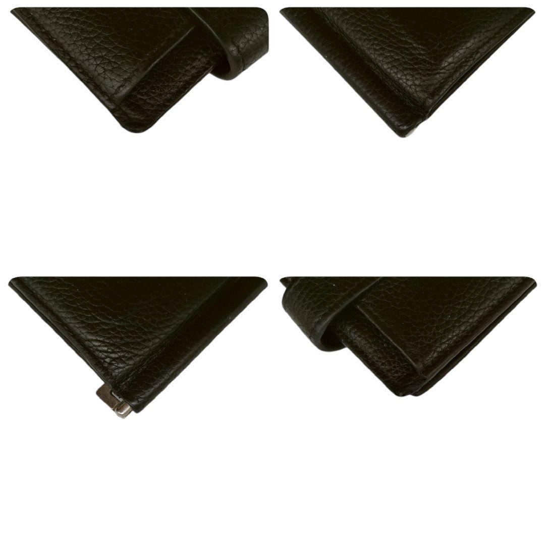 サンローラン　マネークリップ　カードケース付属　ブラック　カサンドラ　レザー