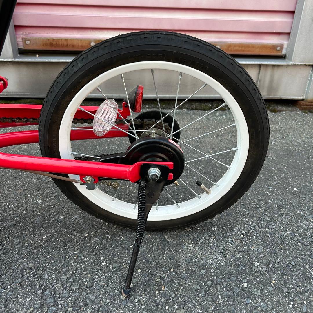 People 自転車 ケッターサイクル 16インチ バランスバイク 子供用 赤