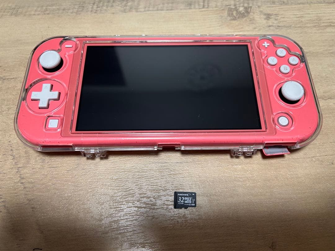 Nintendo Switch Liteピンク 本体とケース、SDカード32GB