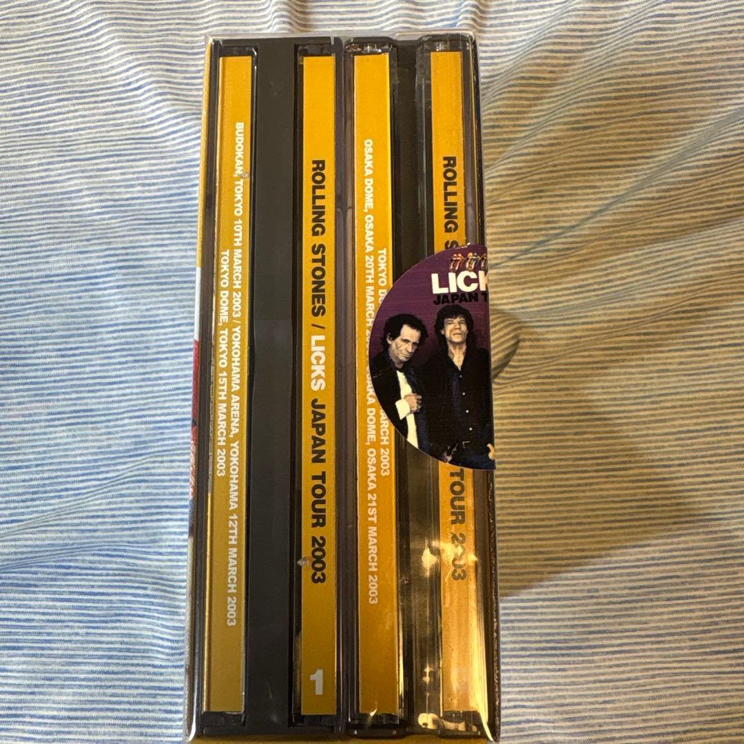 ROLLING STONES LICKS 日本ツアー2003【新品未開封】