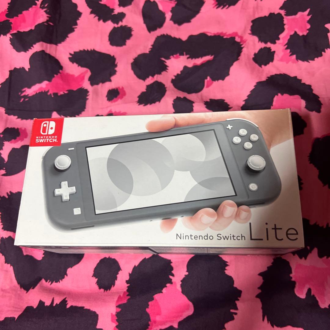 未使用品 Nintendo Switch Lite グレー