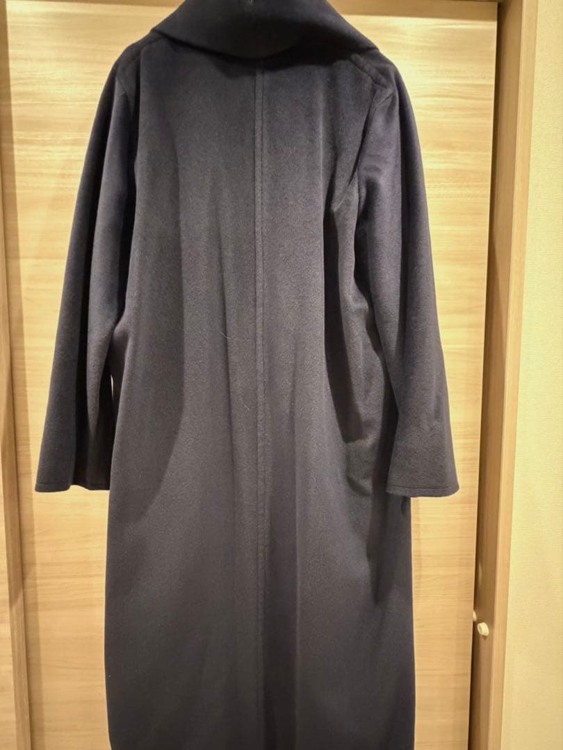 YOKO CHAN ネイビー ロングコート