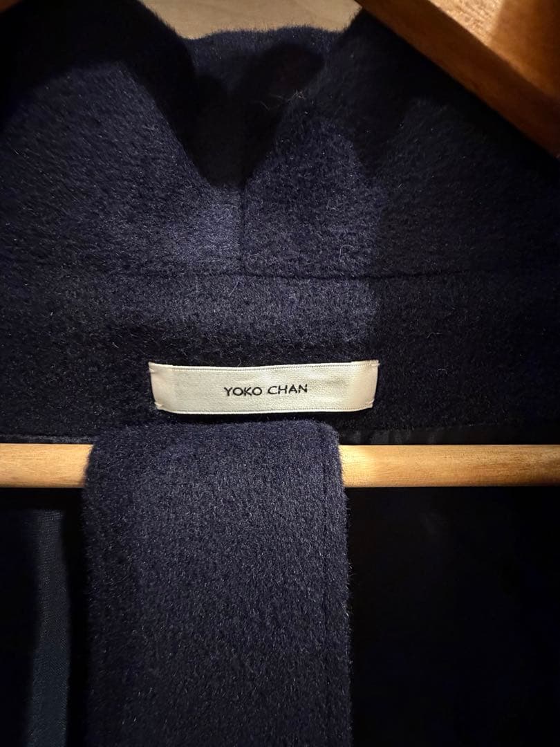 YOKO CHAN ネイビー ロングコート