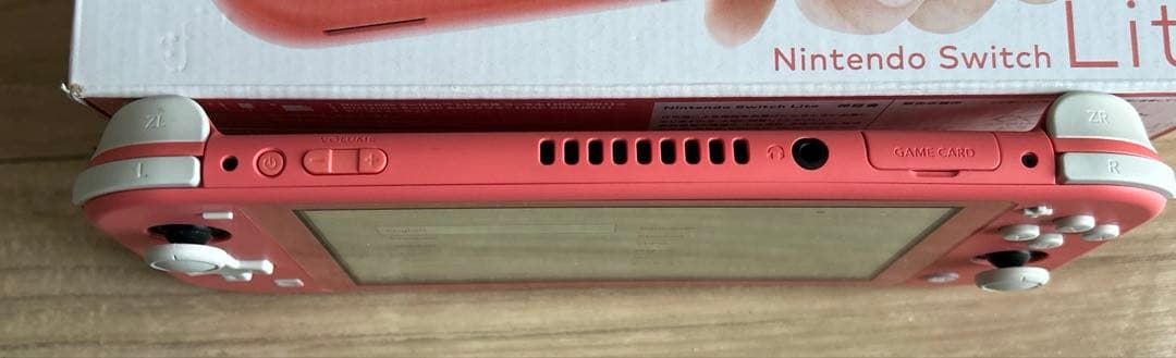 Nintendo Switch LITE コーラル/充電器セット