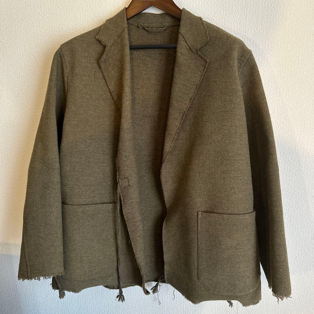 COMOLI コモリ / ウールコットン ジャケット size2