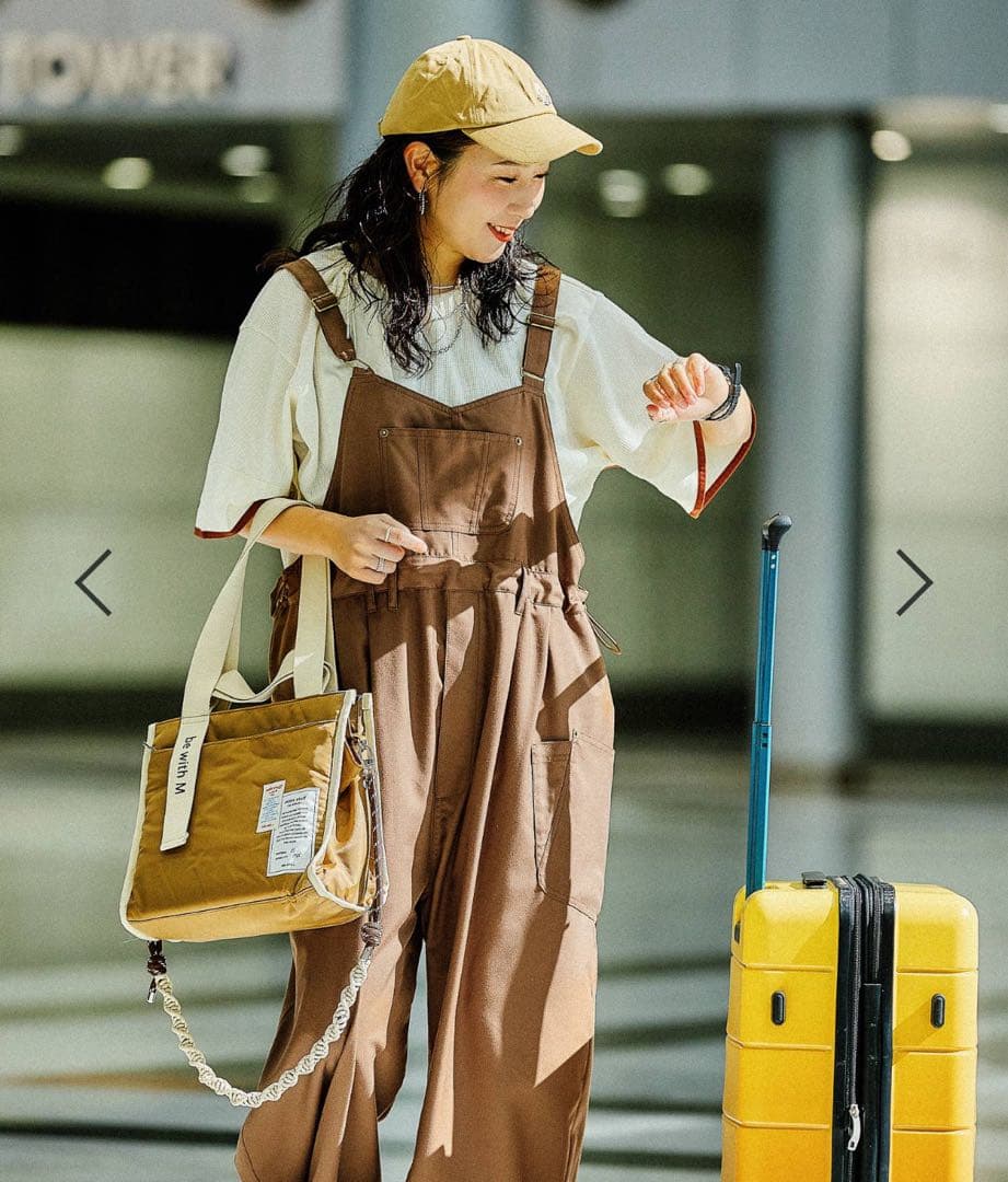 ニコアンド misayo ラクテロサロペット be with M サイズM