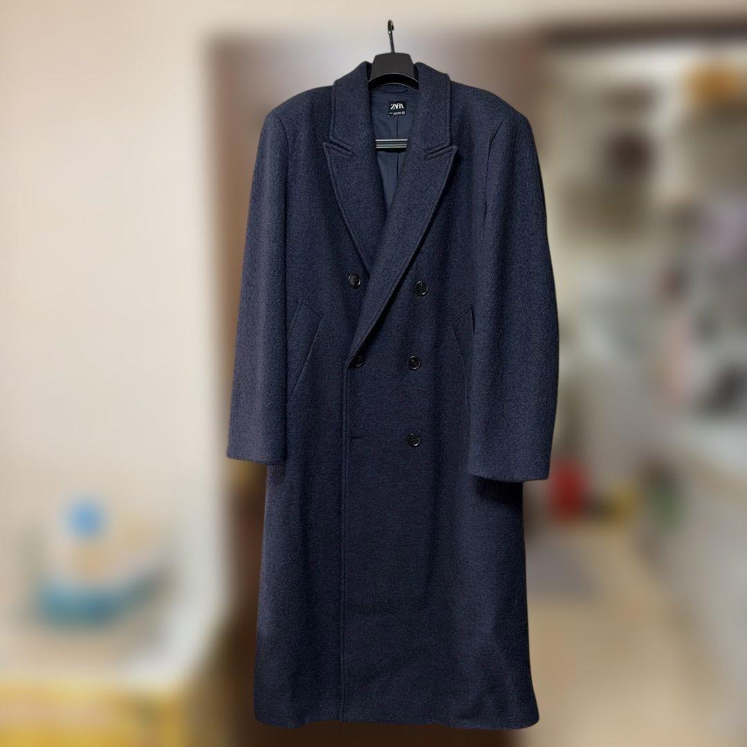 ZARA メンズ　ダブルコート　US XLサイズ