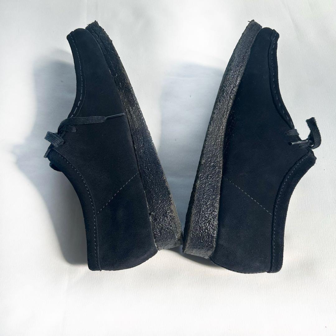 【希少・美品】ビューティー＆ユース 別注CLARKSWALLABEE NAVY