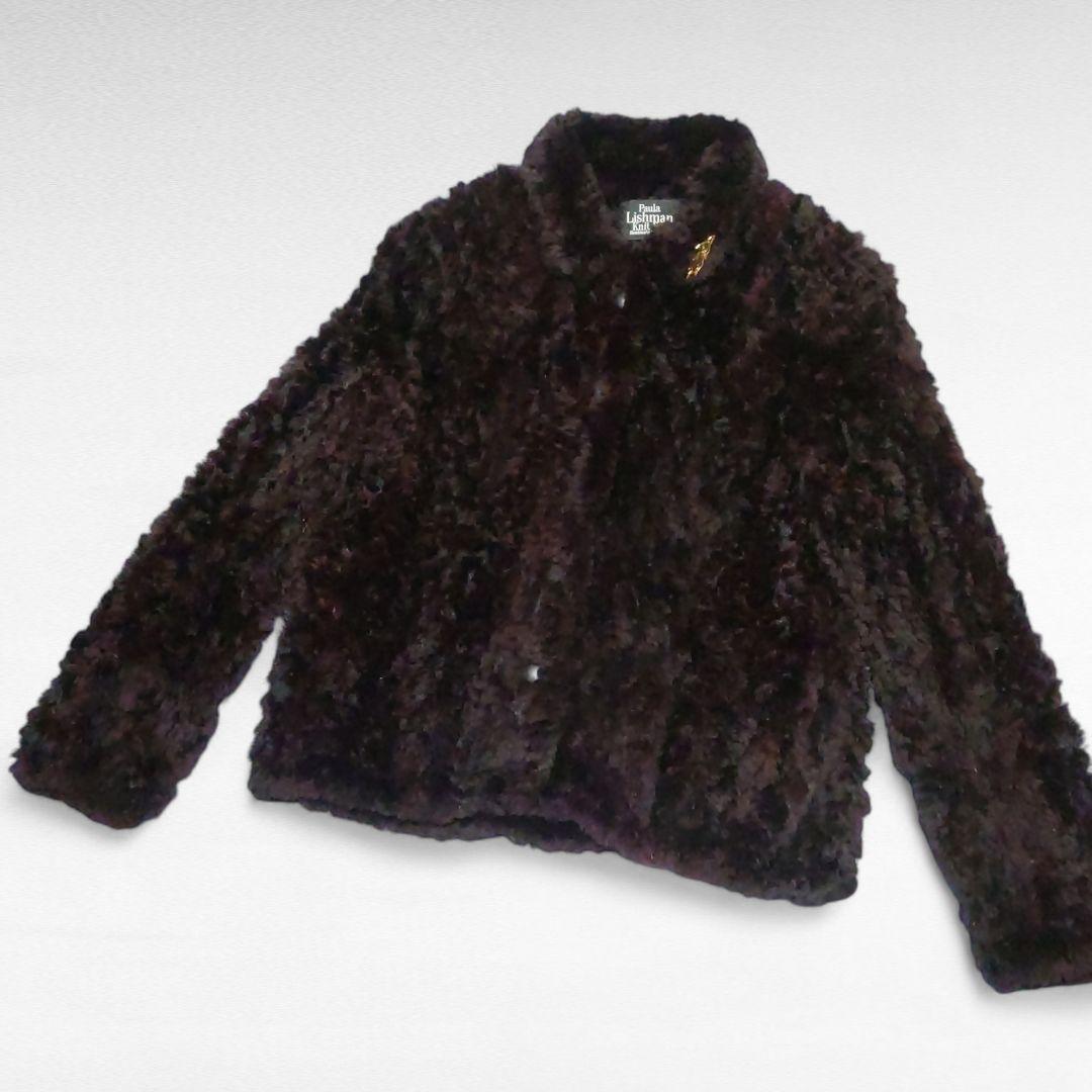 希少 ポーラリッシュマン 高級毛皮　ビーバー　リアルファーコート　毛皮　カナダ製