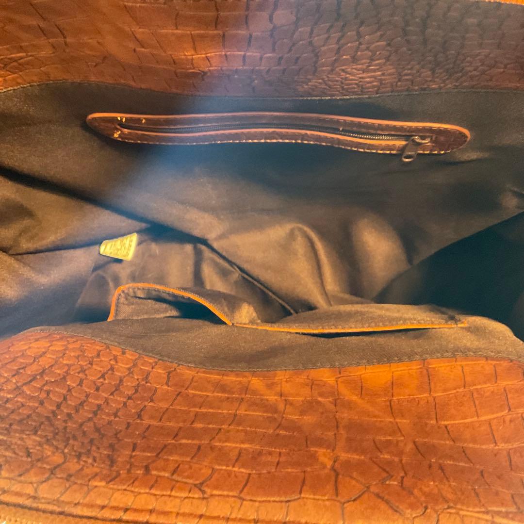 新品 未使用 COOCO クーコ キャリーカート キャリーバッグ クロコ 型押し