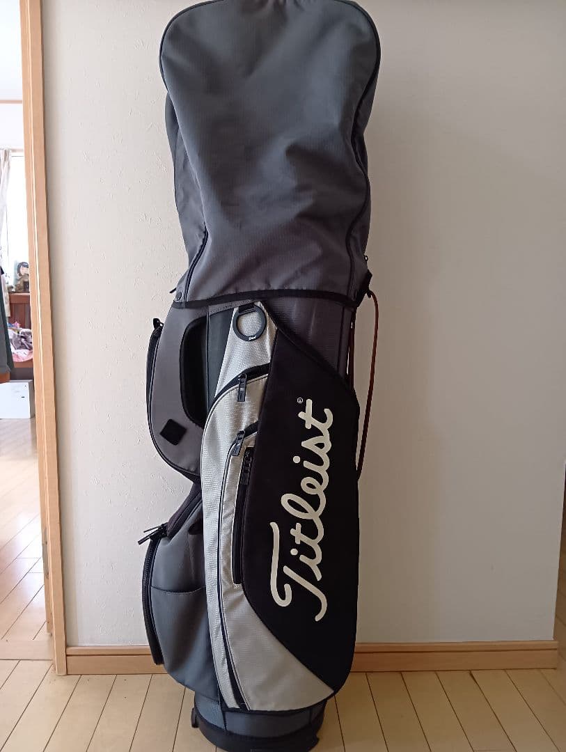 Titleist ゴルフキャディバッグ グレー/ブラック