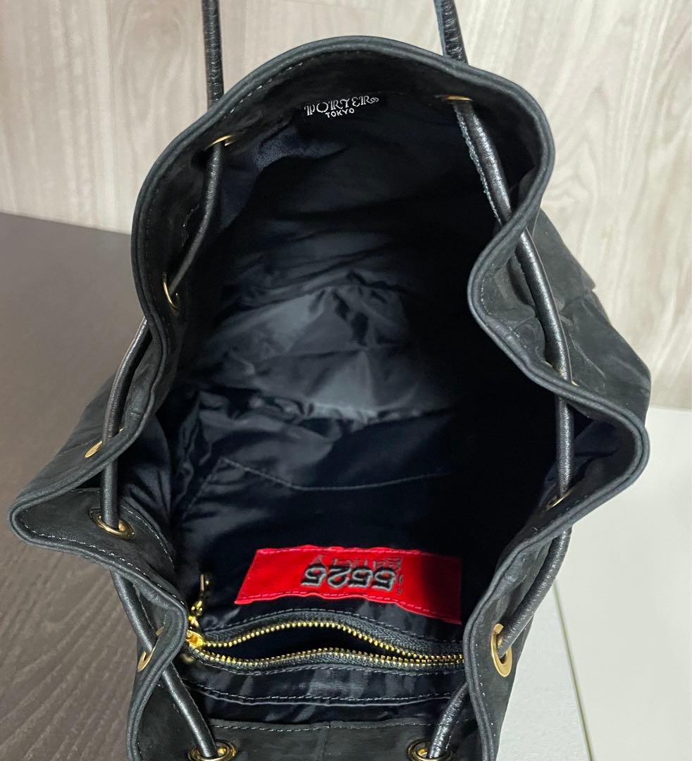 PORTER × 5525 gallery 巾着ショルダーバッグ