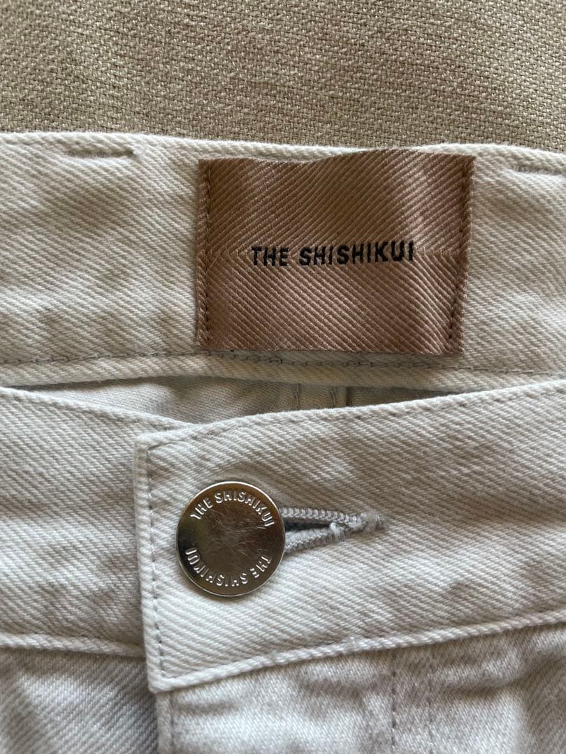 THE SHISHIKUI ペインターパンツ オフホワイト サイズ36