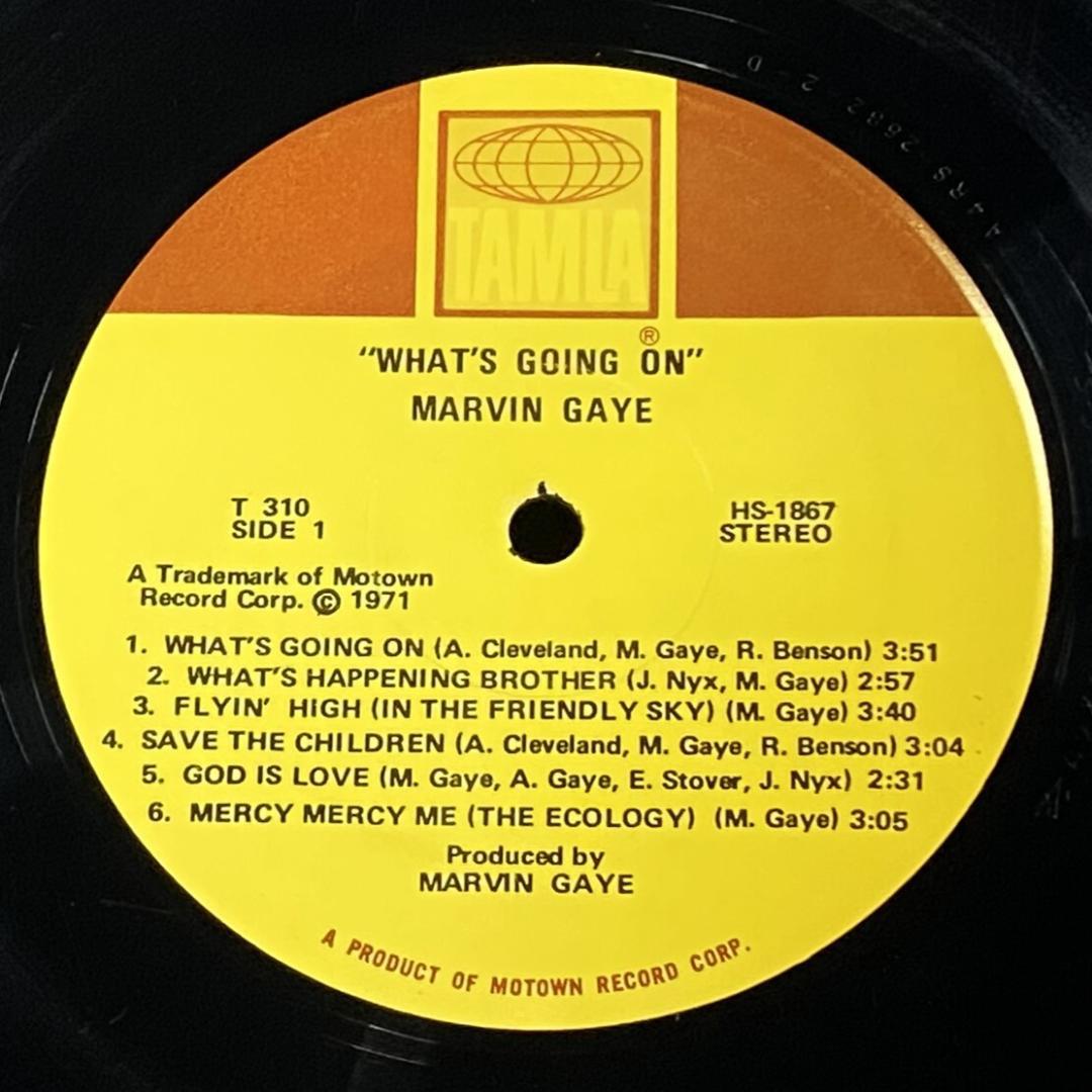 ★超人気作【USオリジナル／最初回マト2D:2D／T310品番】マーヴィン・ゲイ