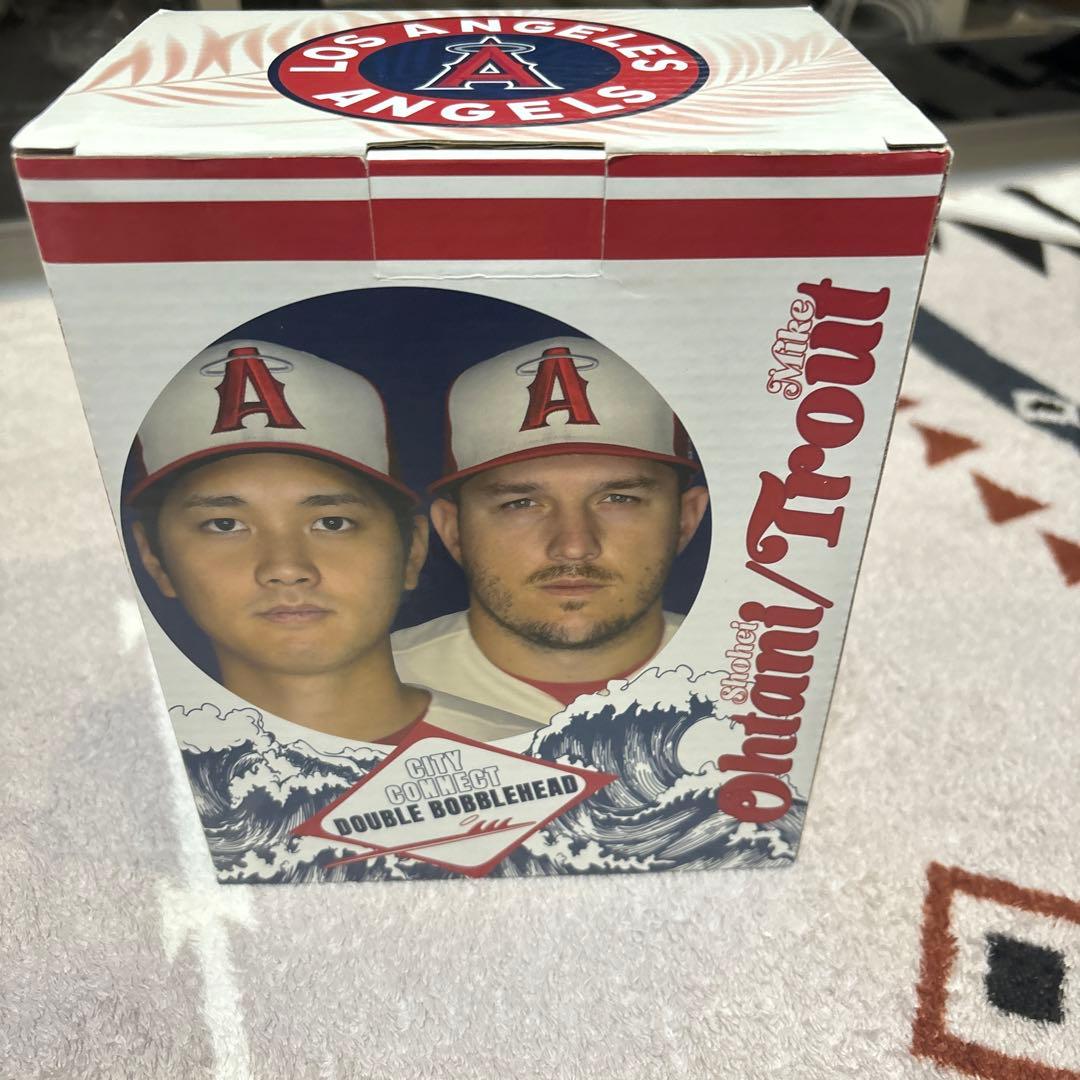 大谷翔平　トラウト　限定レアバブルヘッド　エンゼルス　ヤクルト