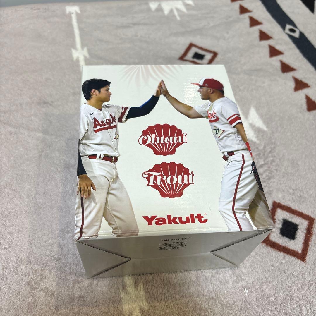 大谷翔平　トラウト　限定レアバブルヘッド　エンゼルス　ヤクルト