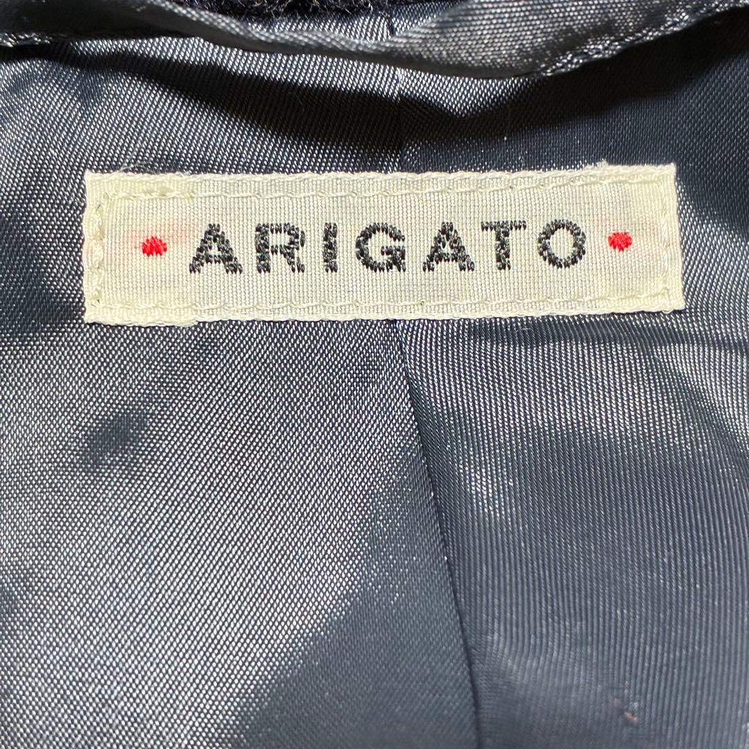 【良品】BLUE BLUE 3 ウールスタンドジャケット 濃紺 日本製