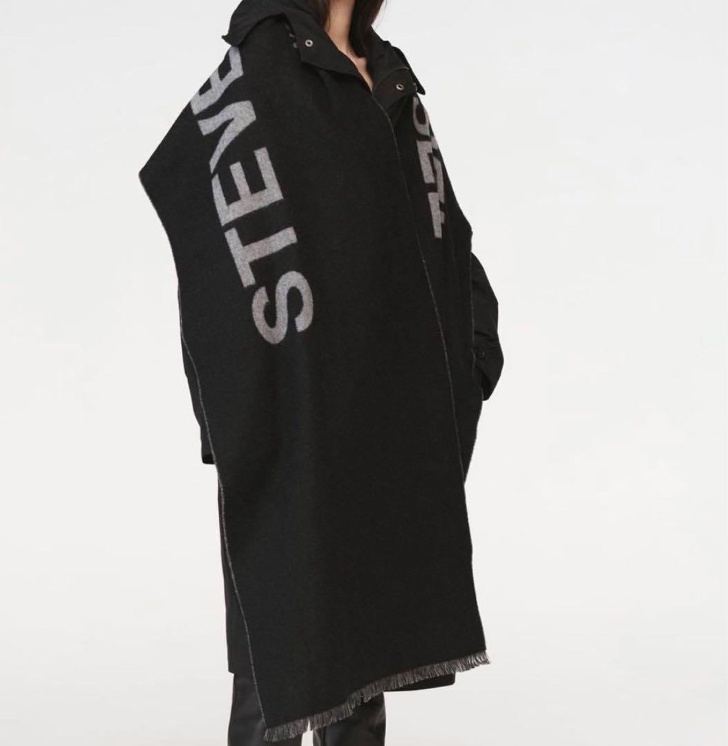 ZARA STEVEN MEISEL スカーフ 大判マフラー ウール100%