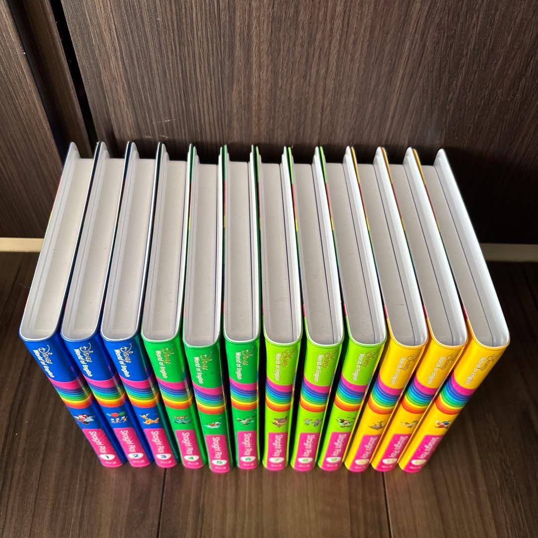 2021年購入　DWE ディズニー英語　ストレートプレイ　全12巻