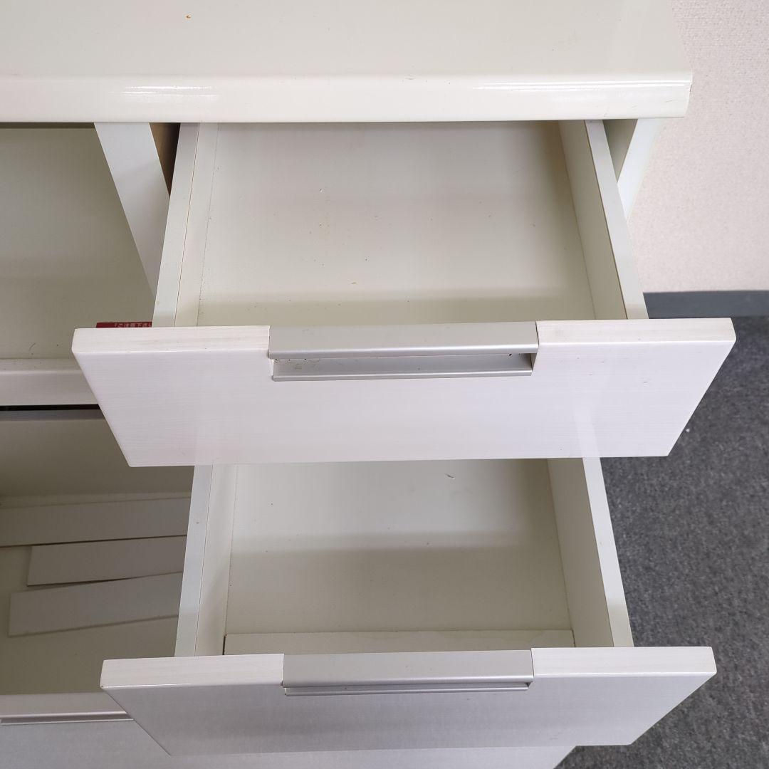 ホワイト 食器棚 　ニトリ