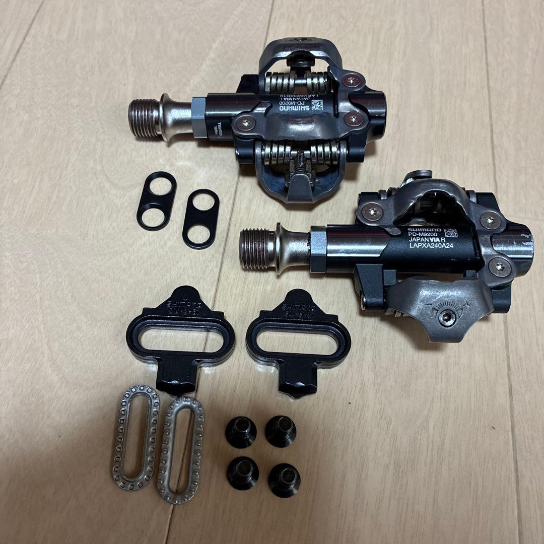 シマノ(SHIMANO) PD-M9200 SPDペダル -3mm軸　３