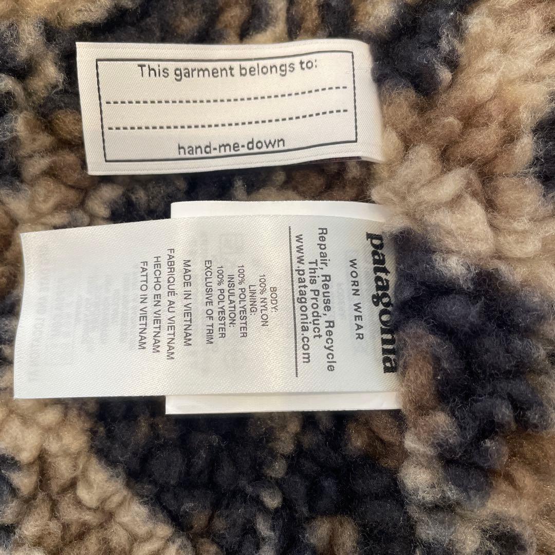 patagonia フード付きジャケット ブラウン