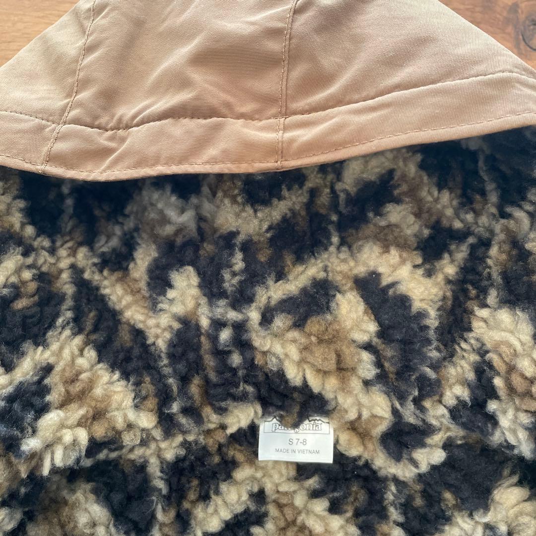 patagonia フード付きジャケット ブラウン