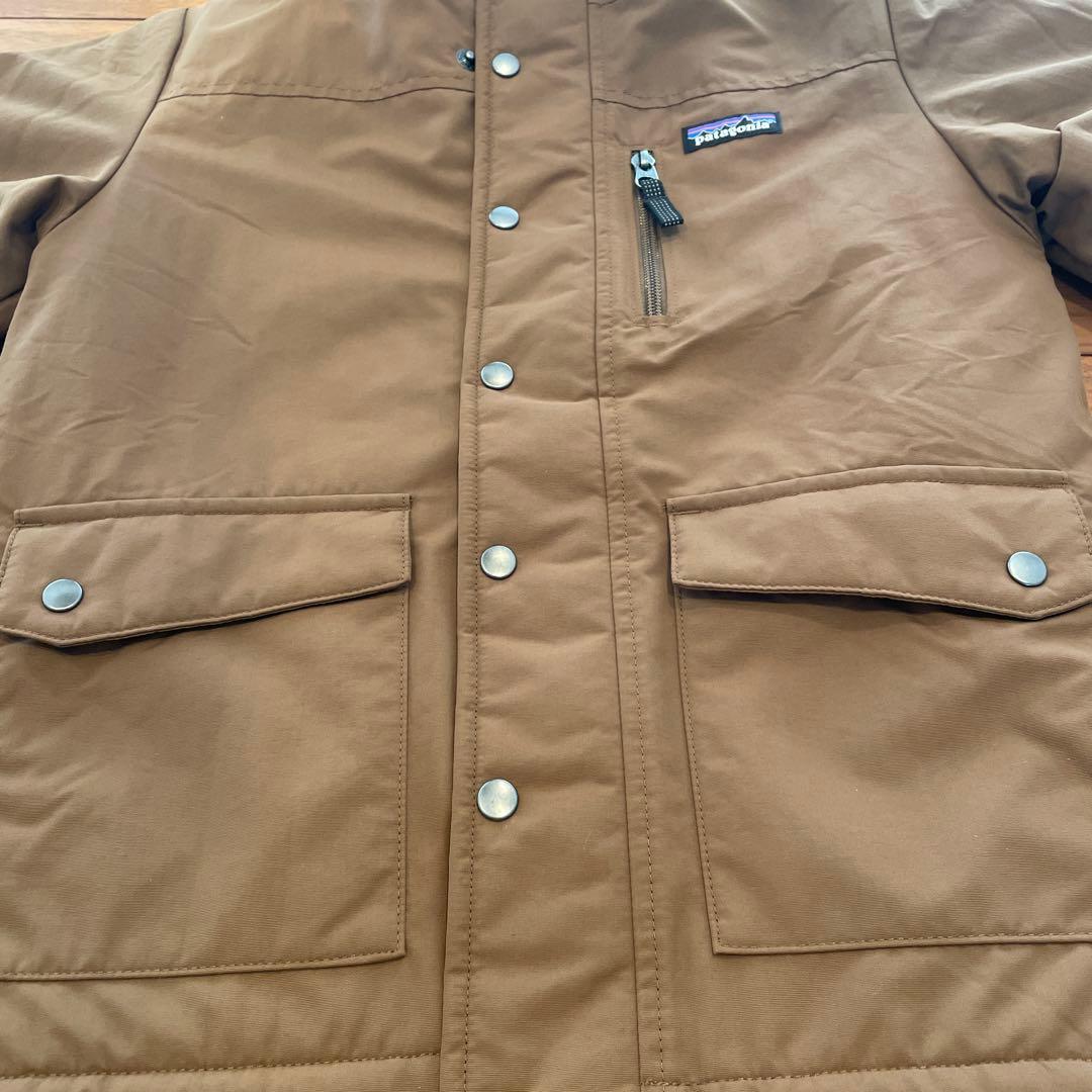 patagonia フード付きジャケット ブラウン
