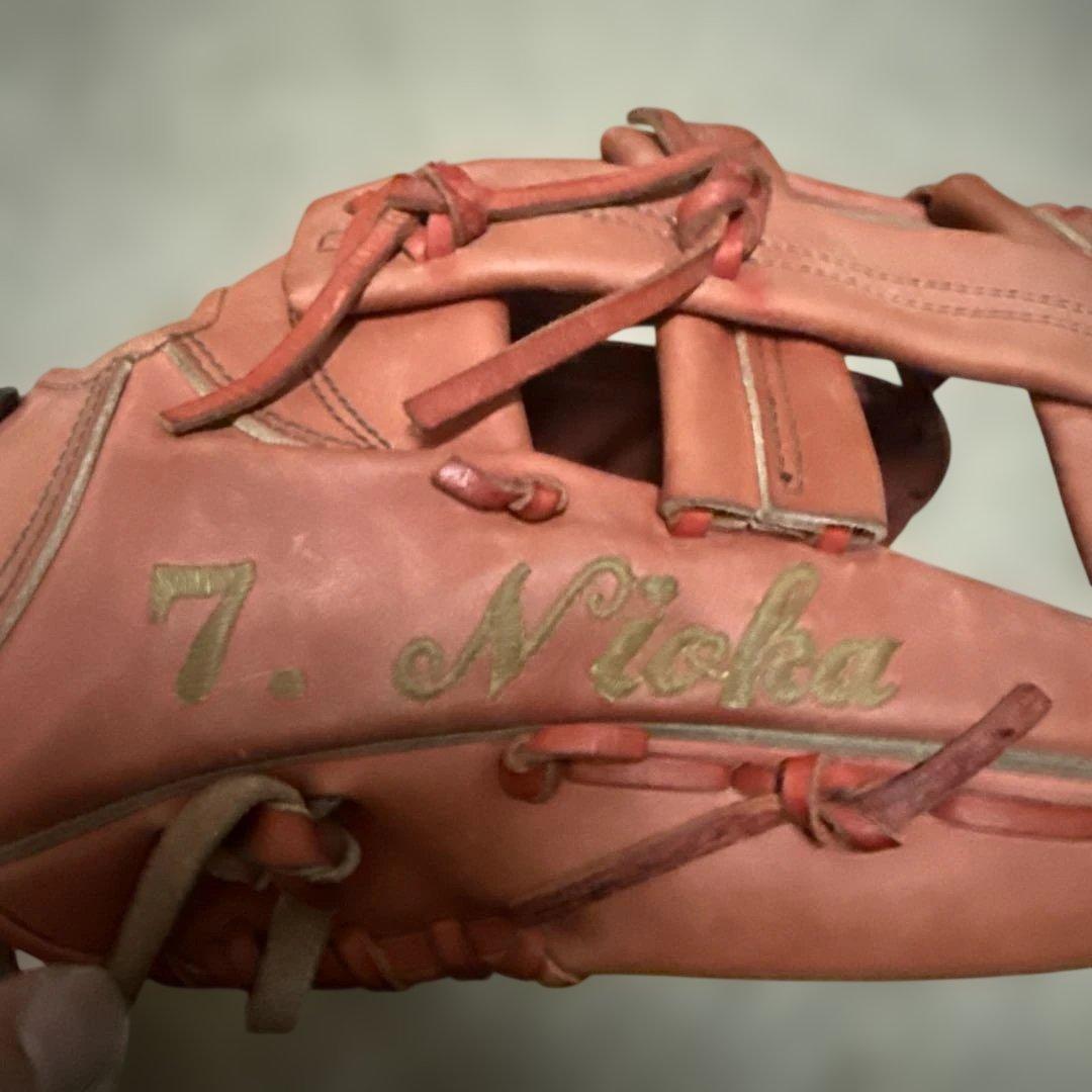 ミズノプロ 硬式用オーダーグローブ 二岡モデル