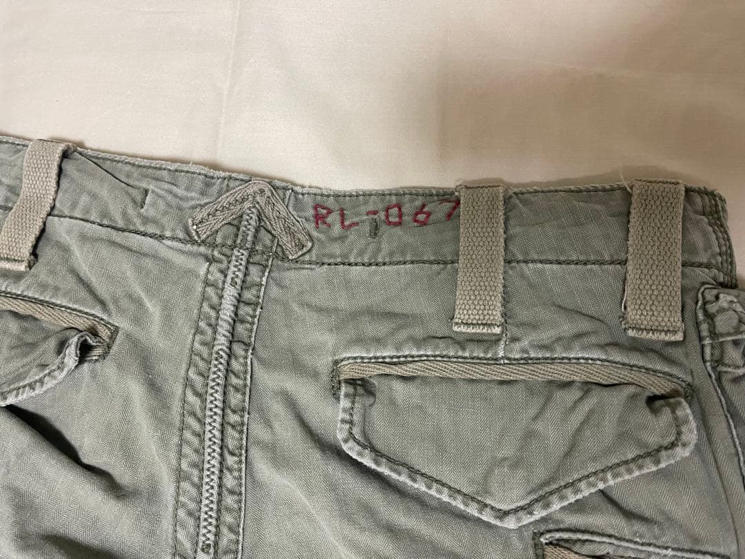 【希少】ラルフローレン パラシュートパンツ ヘリンボーン RL-067 W30